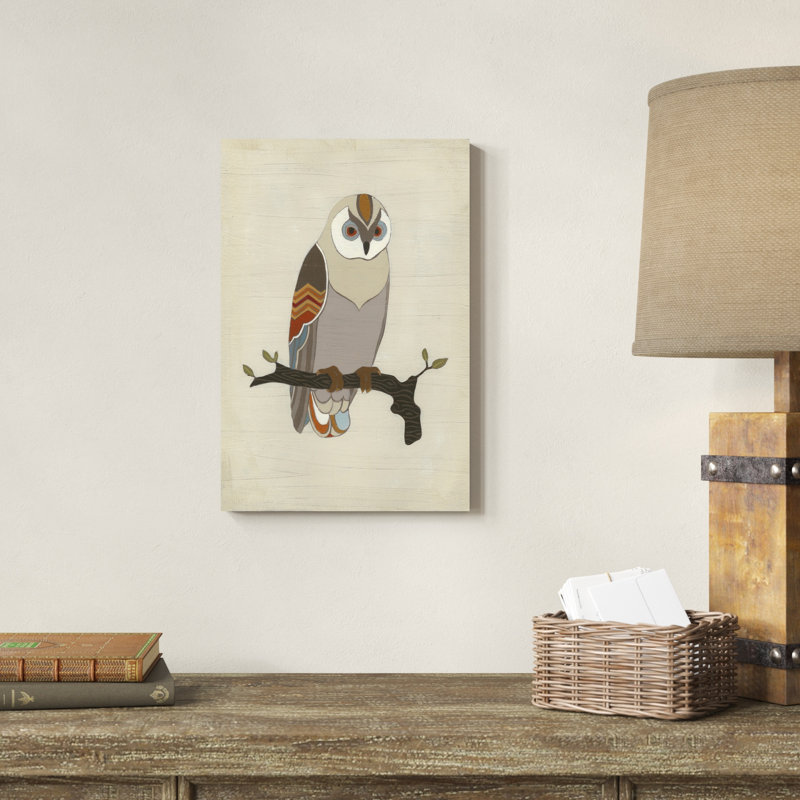 Chevron hibou I, H 18 po x l 12 po x P 1,25 po