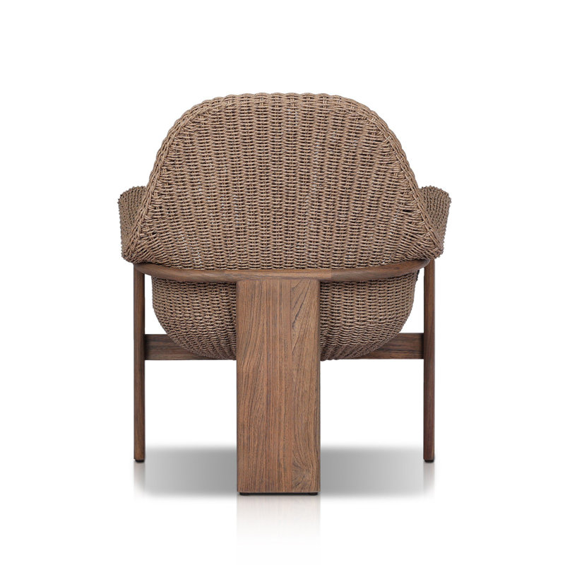 Santoro Outdoor Teak Armchair, Brown