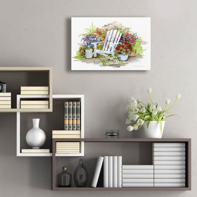 Epic Art 'Sit A Spell'  by Kathleen Parr Acrylic Glass Wall Art, 24" x 16"
