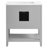 Jegger 30'' Single Bathroom Vanity with Carrara Marble Top-647450313