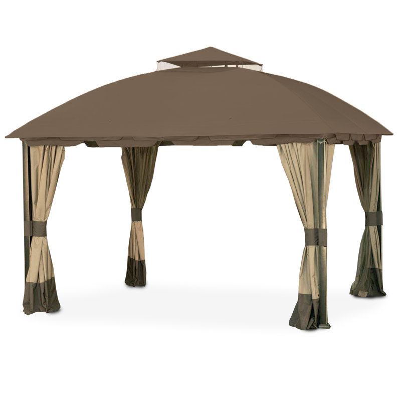 Toile de remplacement pour pavillon de jardin South Hampton, Muscade, Tissu Riplock 350