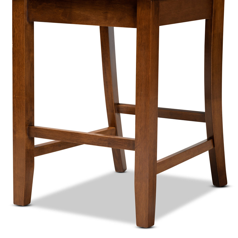 4 - Person Four Leg Dining Set, Walnut Brown