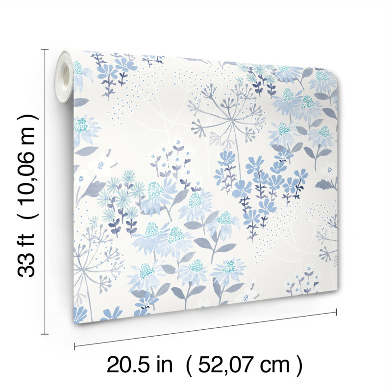 Rouleau de papier peint Kenyon, Bleu