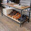 7 - Hook Coat & Shoe Rack Hall Tree Bench Industrial Hallway Entryway Furniture