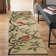 Snoqualmie Hand Tufted Floral Indoor / Outdoor Rug