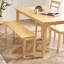 Alissah Rubberwood Extending Dining Table Set-986903258-986903257