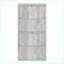 Bibliothèque, tablettes industrielles modernes réglables à 4 niveaux, H 47,5 po gris ardoise | Panneau de particules-1316729787