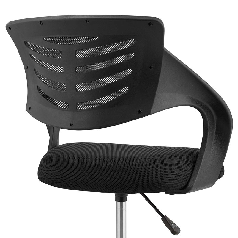 Thrive Mesh Drafting Chair by Modway, Black