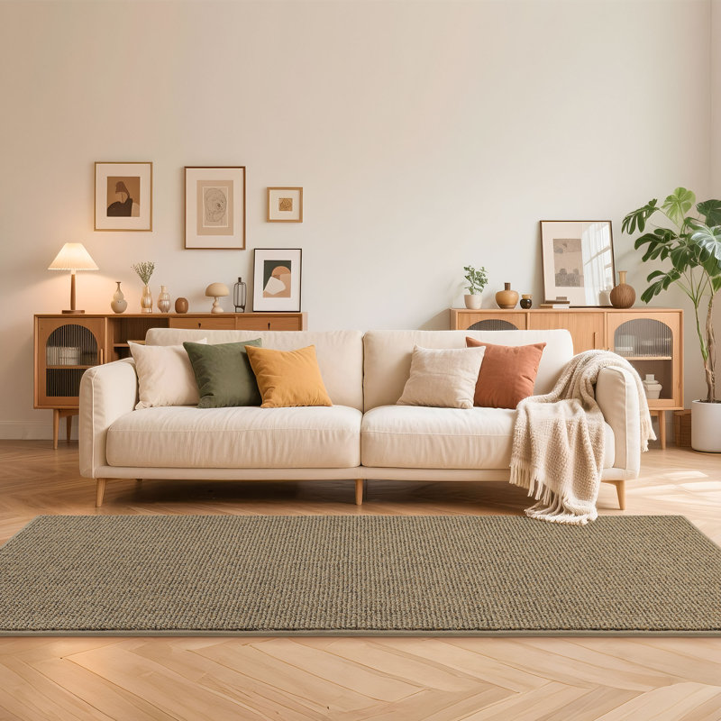 Runner Solid Colour Area Rug, Runner 78.7cm x 304.8cm