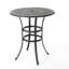 Table de bar en fonte d'aluminium