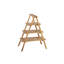 Kyliemarie 103cm H x 75cm W Solid Wood Ladder Bookcase