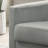 Kulik 27.5"W Light Gray Velvet Accent Armchair With Tufting-121648454
