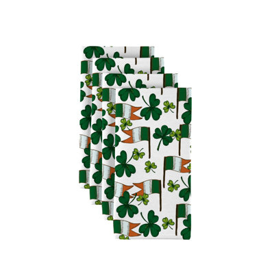 Elizabella Polyester Floral Square Napkin