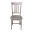 Chaise d'appoint en bois massif Evalyn-28118297