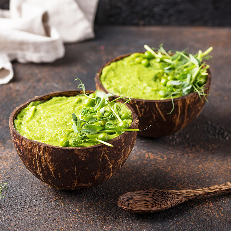4 Piece Original Coconut Dining Bowl Set