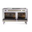 ILVE Nostalgie II Noblesse 60 in Dual Fuel Range 7 Burner, Griddle, Frenchtop-1763835658-1763835128