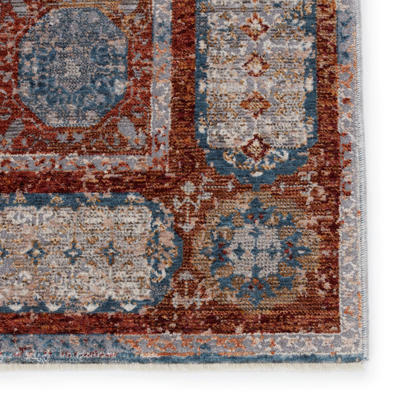 Tapis bleu Devoss, Rectangle 5 pi x 8 pi