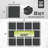 CAP Interlocking Exercise Foam Mats, 48 SQ.FT Diamond, TATAMI, T-Pattern 1-Inch Thickness Tiles-98181968