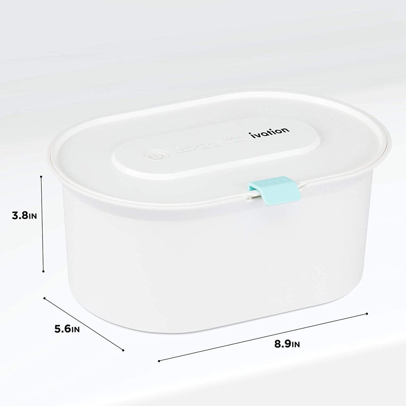 Ivation 8.9'' W White Case