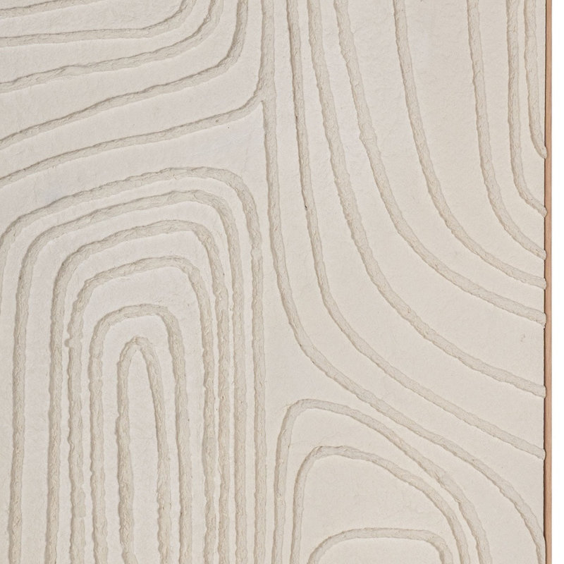 Contour Serenity I, toile peinte à la main