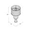 Ensemble de lampe de table 28 po Tiverton-33349670