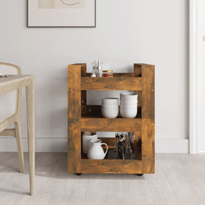 Kalyonka Wood Kitchen Cart
