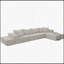 Ensemble de canapé modulaire polyvalent Boneless pour le salon et la chambre à coucher, améliorant le confort et le style.-668284237