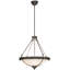 Luminaire suspendu unique à 5 lumières Freya