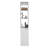 Linen Cabinet Marion, Bathroom, White-344100342
