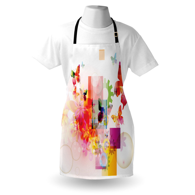Abstract Bib Apron