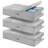 Underbed Storage Containers 3 Pack, Large Under Bed Storage Bins With Lids, Foldable Sturdy Under The Bed Storage Drawer-777008907