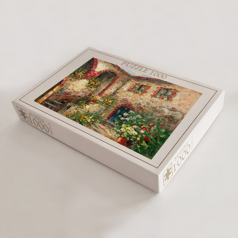 1000-Piece Jigsaw Puzzle, 26.8 x 18.9 inches | High-Quality 100% Cardboard, Vibrant Design | Perfect for Family Fun, Stress Relief & Educational Play | Gift for Adults & Kids | Box Size: 13.2 x 9.1 x 2.0 inches