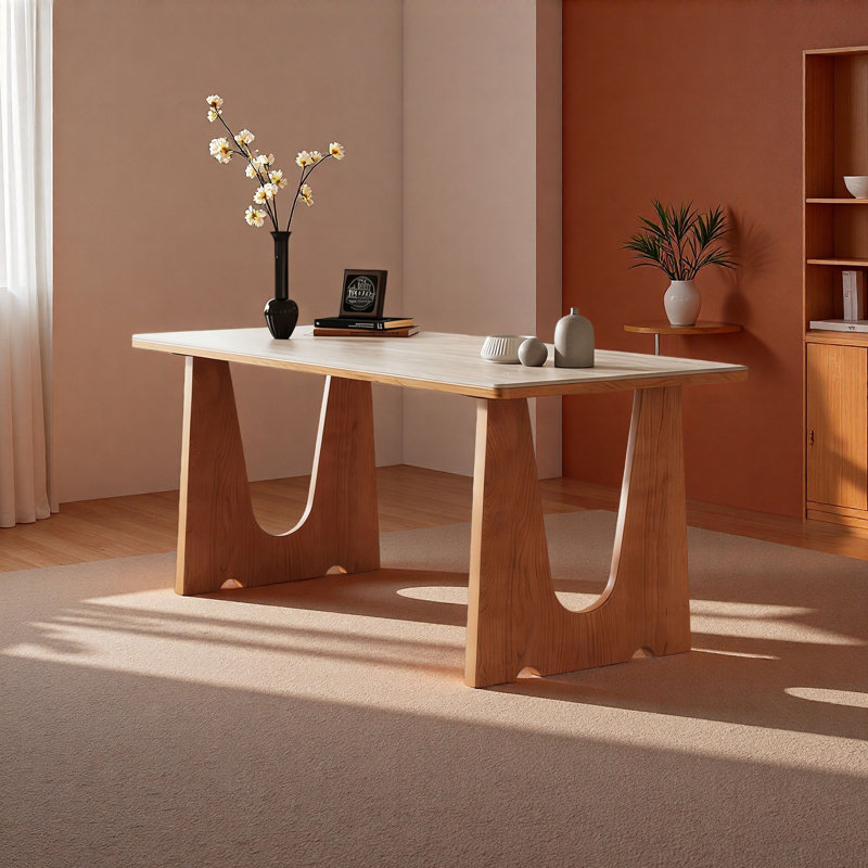 Table de salle à manger Nordic, H 29,5 po x L 55,1 po x l 27,6 po
