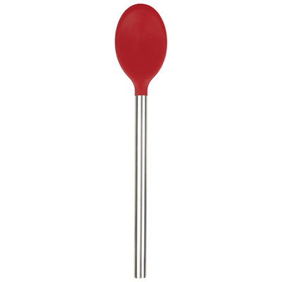 Cuillère à mélanger en silicone Tovolo, poignée en acier inoxydable, sans BPA