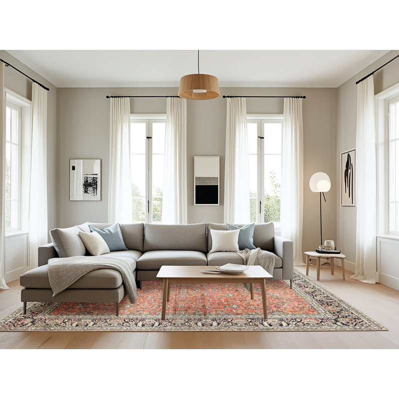 Krzysztof Oriental Indoor Rug, Rectangle 8' x 12'