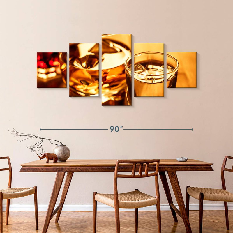Cocktail Drinks, 42" H x 92" W