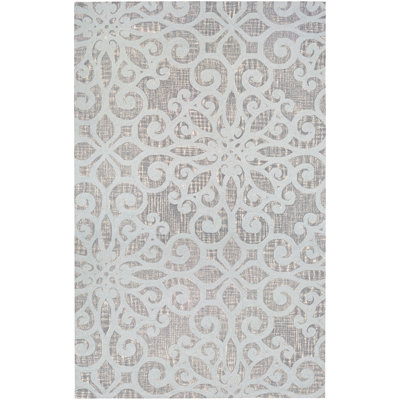 Lissette Wool Floral Indoor Rug