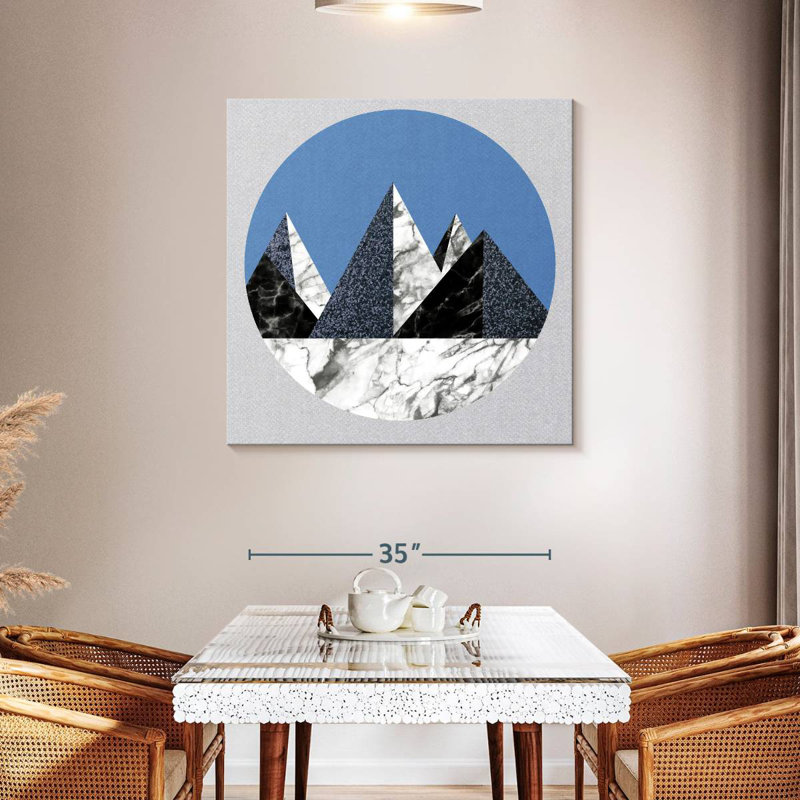 Alvord Basic Mountain, 39" H x 39" W