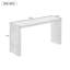 U_STYLE Console de style moderne en placage de bois massif de paulownia-1431619138