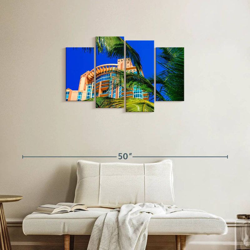 Lilie Building In Miami, 22" H x 36" W
