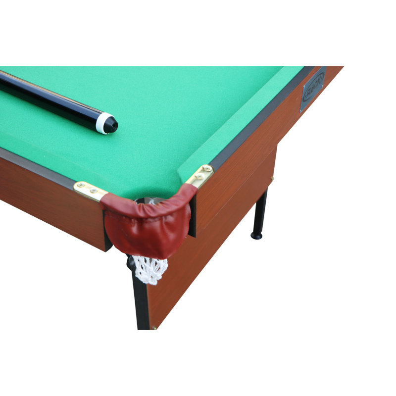 Table de billard pliable Rack Crucis, Vert