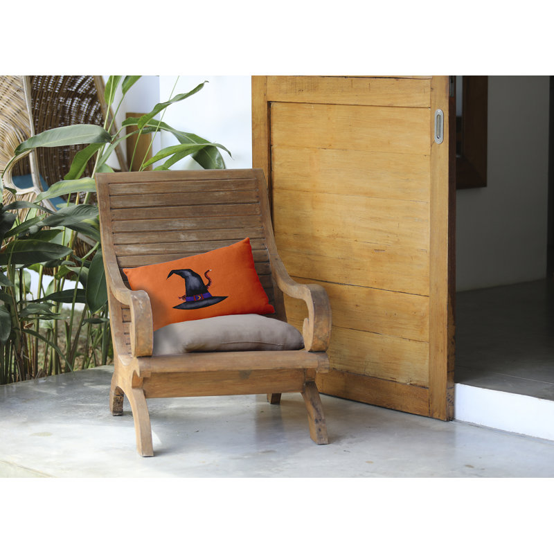 Coussin lombaire d'extérieur carré Cat, Orange