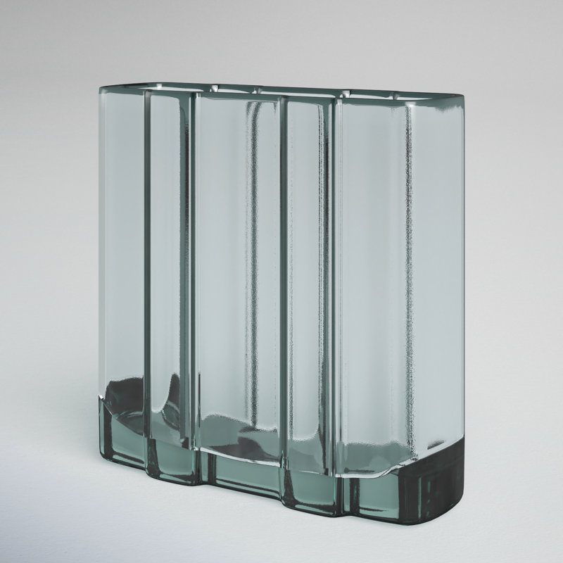 Cordeline 6.25'' Handmade Glass Table Vase