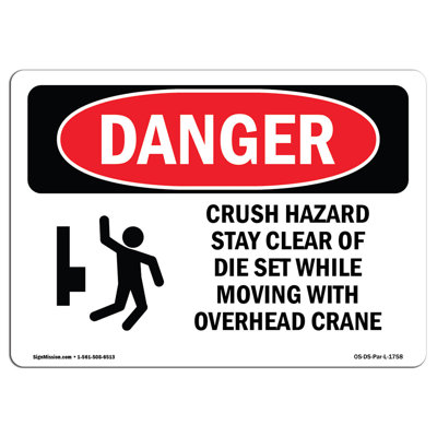 Panneau de danger OSHA