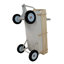 Transport extérieur, tous les terrains, rampes en bois, pneus solides, transport de jardin