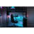 Black Twin Size Loft Bed With Led, Desk - Versatile Storage Options Metal Desk, Functional Design