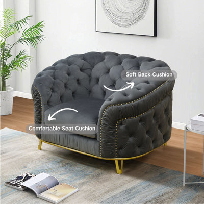 Chaise modulaire rembourrée