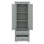 Grande armoire de rangement avec deux tiroirs pratiques-1880041807