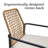 Outdoor Swivel Dining Chairs With Cushion (Set Of 2)