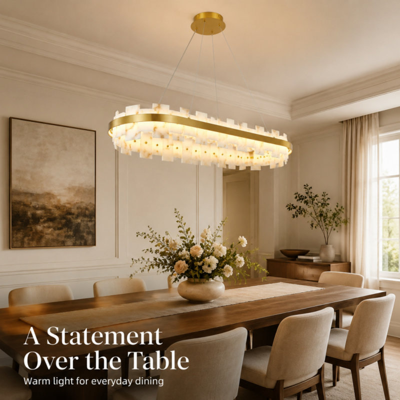 Linear Chandelier